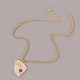 Playing Cards Pendants Necklaces