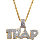 Trap Ice Out Chain Pendant Necklace