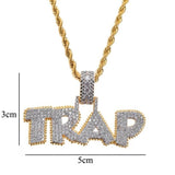 Trap Ice Out Chain Pendant Necklace