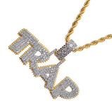 Trap Ice Out Chain Pendant Necklace