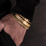 Hip Hop Stainless Steel Bracelet