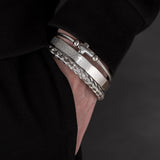 Hip Hop Stainless Steel Bracelet
