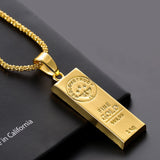 MGOLD WE TRUST Pendant Necklace