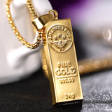 MGOLD WE TRUST Pendant Necklace