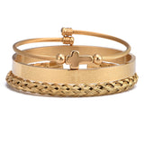 Hip Hop Stainless Steel Bracelet