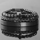 Hip Hop Stainless Steel Bracelet