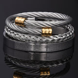 Hip Hop Stainless Steel Bracelet